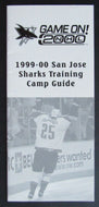 2000 Official San Jose Sharks Training Camp Guide NHL Hockey Vintage