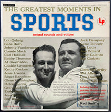 Load image into Gallery viewer, 1954 The Greatest Moments In Sports Ruth / Gehrig LP Record Album + Booklet
