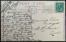 Load image into Gallery viewer, 1900's Blue Bonnets Race Track Vintage Postcard Montreal Postmarked 1910
