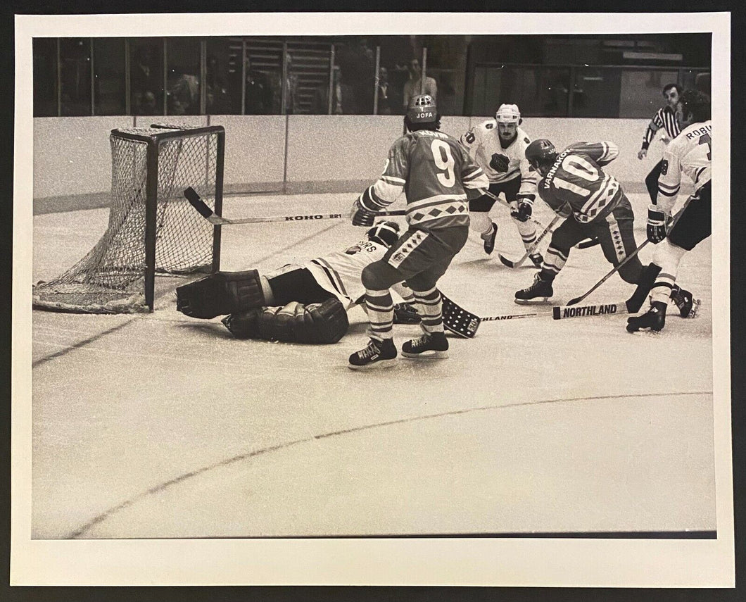 1979 NHL Hockey Press Photo All-Stars vs Soviet Union Madison Square Garden LOA