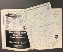 Load image into Gallery viewer, 1978 40th NCAA Championship Final Basketball Program St Louis Missouri
