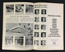 Load image into Gallery viewer, 1969 Seattle Pilots Baseball Program Inaugural MLB Season vs Oakland Athletics
