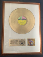 1967 Jimi Hendrix Experience Gold Record Are You Experienced Vintage Rock & Roll