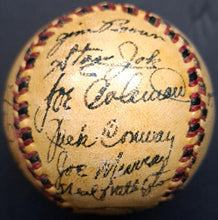 Load image into Gallery viewer, 1952 IL Baseball Ottawa Athletics Team Signed x18 Autographed Official Spalding
