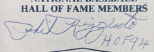 Load image into Gallery viewer, 1994 Phil Rizzuto HOF Signed Baseball Hall Of Fame Members Booklet MLB
