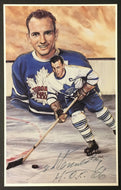 1994 Teeder Ted Kennedy Signed #65 Legends Hockey Card NHL HOF66 Leafs Autograph