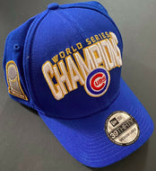 2016 MLB World Series Baseball Champions Chicago Cubs Full Back Hat Cap New Era