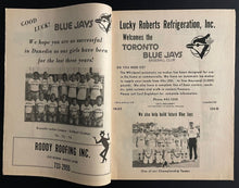 Load image into Gallery viewer, 1977 Toronto Blue Jays Inaugural Season Spring Training Program MLB Baseball VTG
