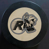 Kingston Raiders OHA Major Jr. A Game Puck Vintage Hockey Used Inglasco