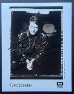 Tom Cochrane Autographed Photo Vintage Musician Celebrity Signed