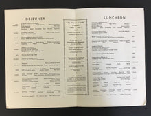 Load image into Gallery viewer, 1971 CP Cruises Menu Savannah First Ship Across Atlantic Using Steam Historical
