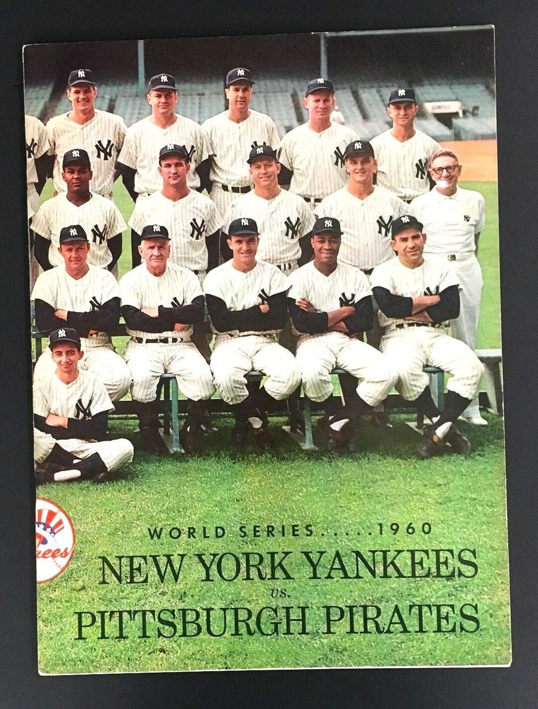 1960 World Series Program Game 4 Yankee Stadium New York vs Pittsburgh Pirates