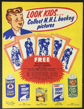 Load image into Gallery viewer, 1950s Bee Hive Golden Corn Syrup Scribbler Notebook Hockey Baseball Sports
