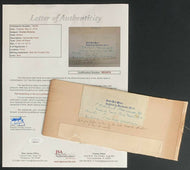 1870 Charles Dickens Handwriting + 3 Different 1800's Authors Autographs JSA LOA