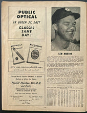 Load image into Gallery viewer, 1958 Maple Leaf Stadium Program Toronto vs Rochester Bob Gibson In Lineup
