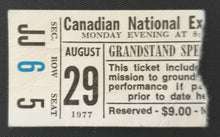 Load image into Gallery viewer, 1977 Beach Boys Concert Toronto CNE Grandstand Ticket Stub Vintage
