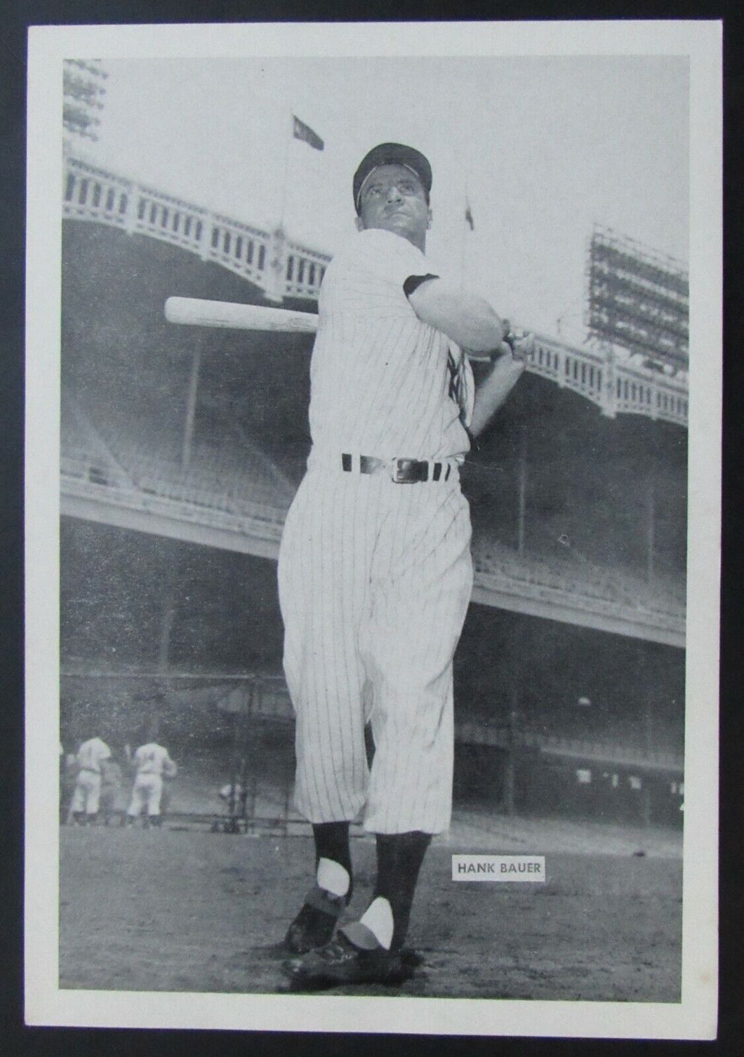 1950s Vintage MLB New York Yankees Hank Bauer Team Issued Photo (1922-2007)