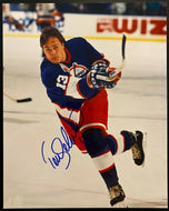 Vintage NHL Hockey HOFer Winnipeg Jets Teemu Selanne Signed Photo Autographed