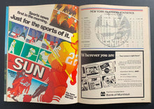 Load image into Gallery viewer, 1980 Edmonton Oilers vs New York Islanders NHL Hockey Program Wayne Gretzky
