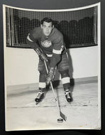 Vintage Pete Goegan Type 1 Original NHL Hockey Photo Detroit Red Wings