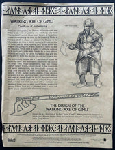 Load image into Gallery viewer, Walking Axe Of Gimli United Cutlery #UC1415, In Box, Original Issue Rare LOA
