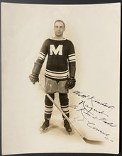 Load image into Gallery viewer, 1932 Lionel Conacher Autographed Signed Photo Montreal Maroons JSA LOA Hockey
