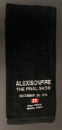 12/30/2012 Alexisonfire Band Towel The Final Show Copps Coliseum Hamilton