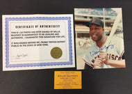 Willie McCovey Autographed Photo Personally Signed San Francisco Picture COA