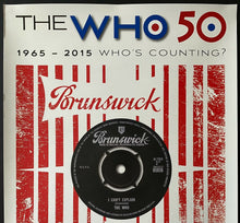 Load image into Gallery viewer, 2015 Limited Edition The Who 50th Anniversary Fan Club Issued Poster COA
