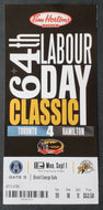 2014 Tim Horton Fields 1st Ever CFL Game Ticket Ti-Cats vs Argonauts Ricky Ray