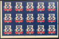 1992 Toronto Blue Jays MLB World Series Champions Full Sheet 15 Drink Coasters