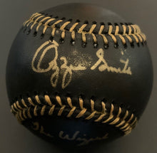 Load image into Gallery viewer, Ozzie Smith Autographed Major League Rawlings Baseball Signed MLB Holo Fanatics

