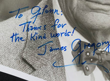 Load image into Gallery viewer, Autographed Signed James Gregory B&amp;W Headshot Photo Celebrity Actors JSA Vintage
