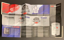 Load image into Gallery viewer, 2017 NHL 100 Classic Fan Guide Exhibition Stadium Toronto vs Detroit Red Wings
