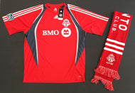 Toronto FC Adidas Soccer Jersey Size XL + Official MLS Football Club Scarf