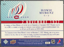 Load image into Gallery viewer, 2008 Upper Deck Howie Morenz Centennial Hockey Card #277 Montreal PSA EX MT 6
