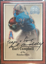 Load image into Gallery viewer, Earl Campbell Autographed 2000 Fleer Greats Of The Game #52 Beckett Slabbed
