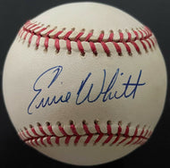 Ernie Whitt Autographed Signed Rawlings AL Baseball Toronto Blue Jays MLB VTG