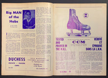 Load image into Gallery viewer, 1965 Forum Stanley Cup Finals Clinching Game 7 Program Canadiens Blackhawks Rare
