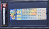 1984 Jacksons Victory Tour Full Ticket Montreal Olympic Stadium Authentic iCert