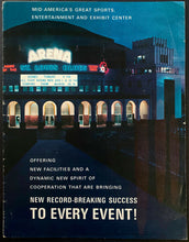Load image into Gallery viewer, 1960&#39;s St. Louis Arena Advertising Piece NHL Hockey St. Louis Blues 6 Pages
