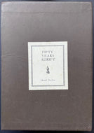 George Harrison + Author Signed Fifty Years Adrift Autographed Book Beatles JSA