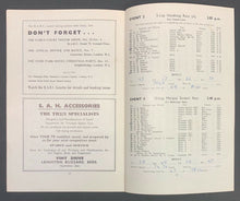 Load image into Gallery viewer, 1958 British Automobile Racing Program @ Goodwood Motor Circuit Vintage
