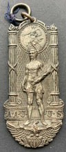 Load image into Gallery viewer, Vintage Dieges &amp; Clust New York Silver Sports Medal US Amateur Athletic Union
