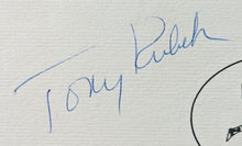 Load image into Gallery viewer, 1971 Alex Karras + Tony Kubek Autographed Info Card Signed MLB NFL Signed JSA
