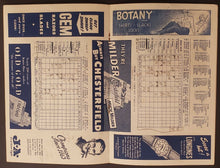 Load image into Gallery viewer, 1949 Fenway Park Baseball Program Boston Red Sox vs Philadelphia Athletics MLB
