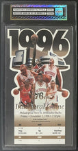 Load image into Gallery viewer, Allen Iverson First Game NBA Debut Ticket Philadelphia 76ers iCert EX-NM 6.5
