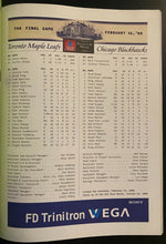 Load image into Gallery viewer, 1999 Autographed Last Maple Leaf Gardens Hockey Game Program Signed x4 Bower JSA
