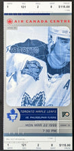 Load image into Gallery viewer, 1998/1999 Toronto Maple Leafs 1st Season @ ACC Full Set Tickets Hockey NHL VTG
