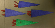 Load image into Gallery viewer, Vtg Little Buffalo Canada Felt Mini Pennant Lot Northern Alberta Travel Tourism
